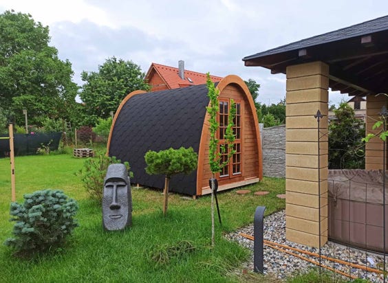 Hobbit-Sauna oder Saunapod - für jeden Geschmack das richtige Produkt