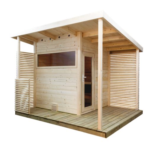 Outdoorsauna Scala M von Sentiotec