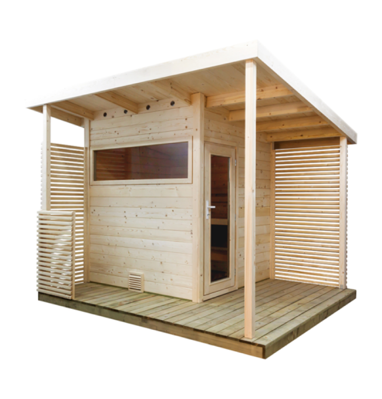 Outdoorsauna Scala M von Sentiotec